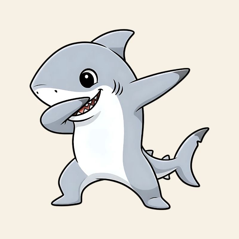 Cute Shark | Dab