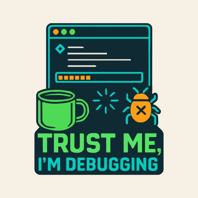 Lustiges IT Design – Trust me, I’m debugging
