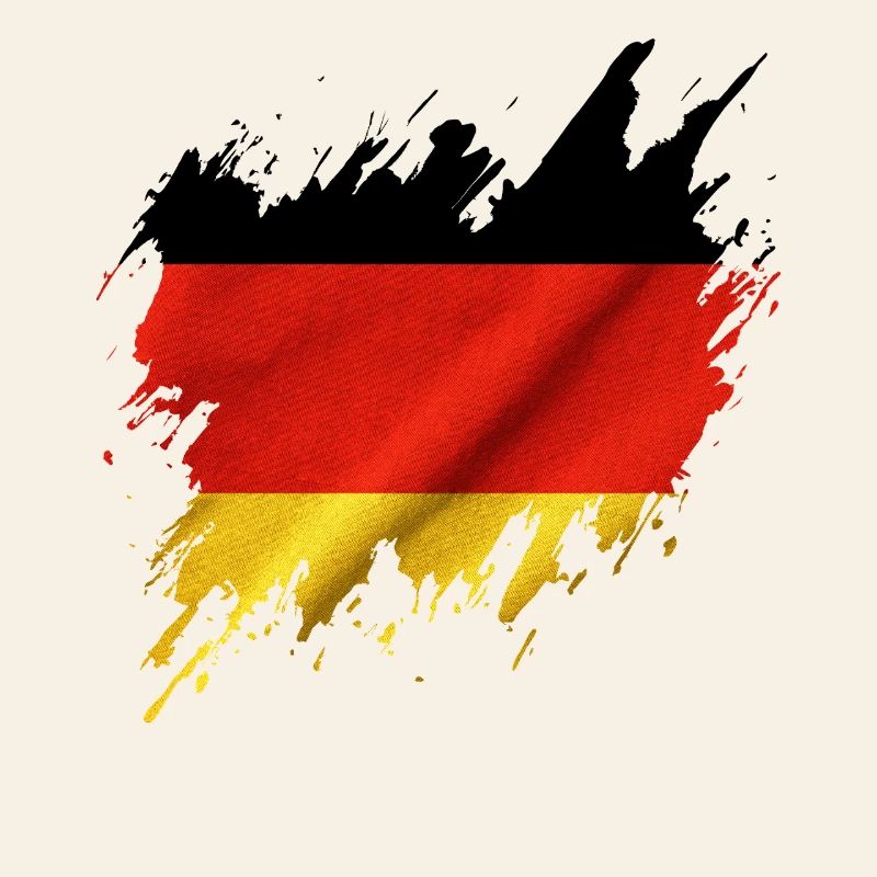 Drapeau allemand, style déchiré