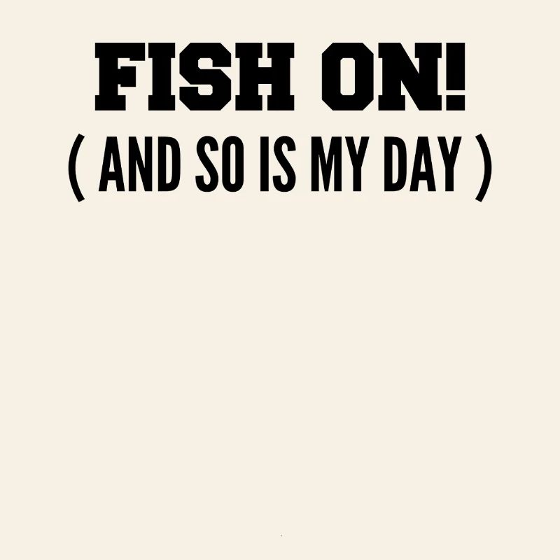 Fisch dran! Oder ist mein Tag am Haken?