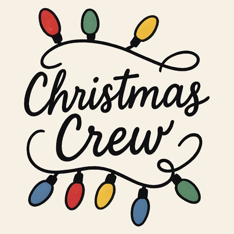 Christmas Crew String Lights