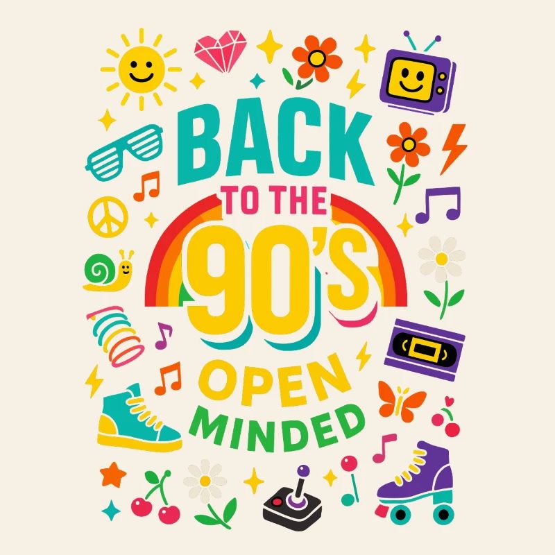 Back To The 90's Open Minded Nostalgie Vibes