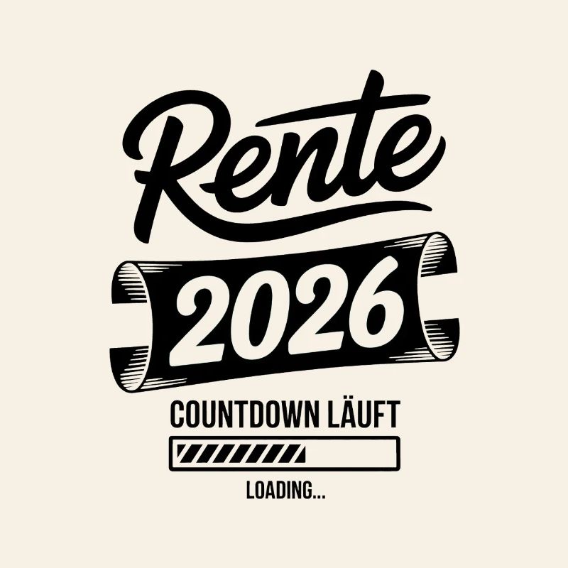 Rente 2026 Countdown Grafik