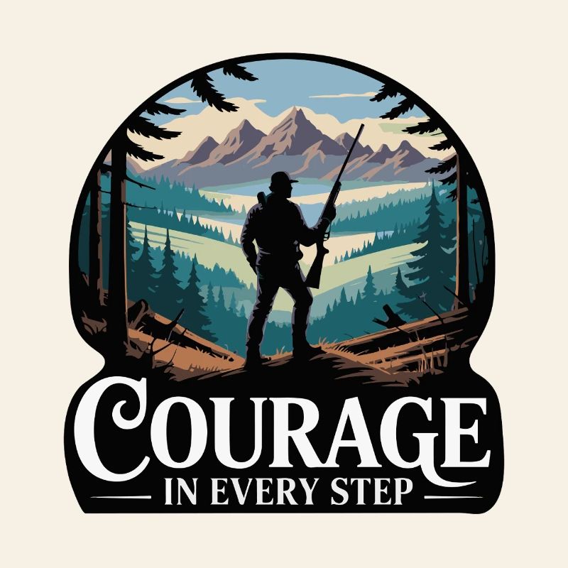 Le courage à chaque Step Mountain Scout
