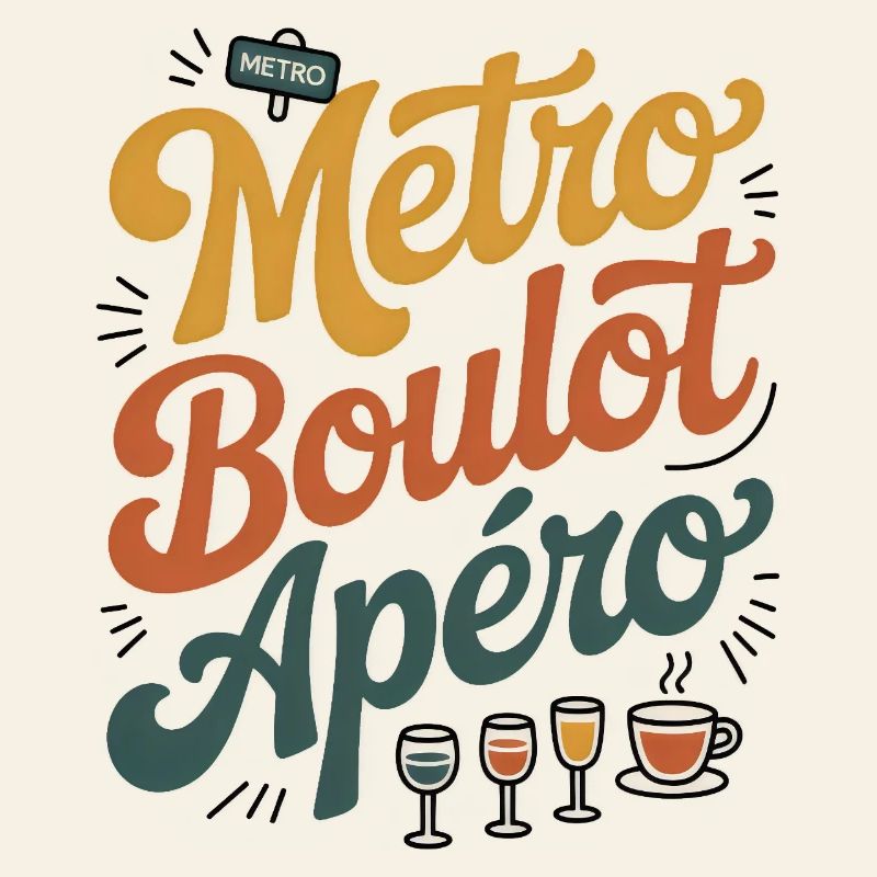 Metro Work Aperitif Humor Routine Arbeitsabend