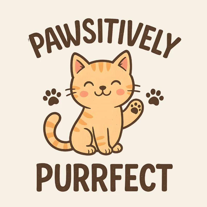 Conception Pathsitively Purrfect Cat