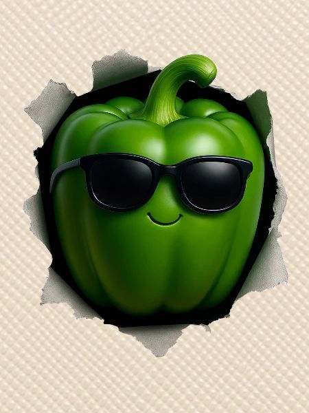 Grüne Paprika