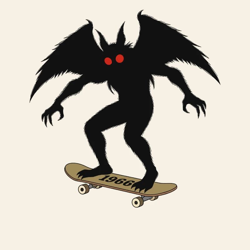 Mothman 1966 Skateboarding
