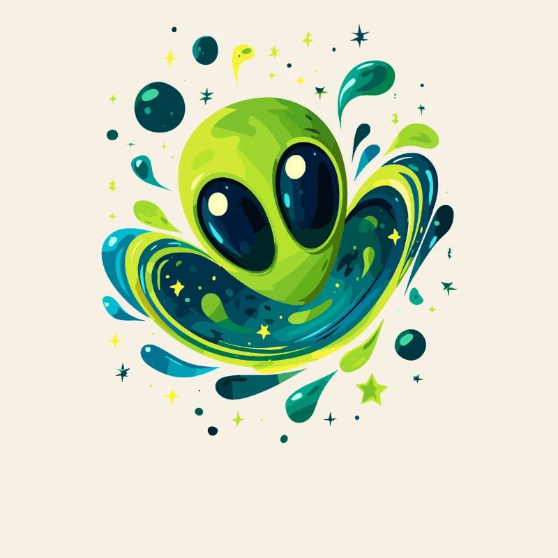 Galactic Alien Vortex