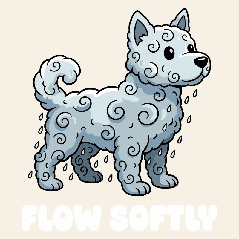 Cloud Dog Flow Douce