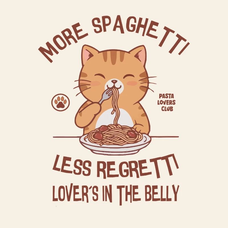Plus de spaghettis, moins de regetti