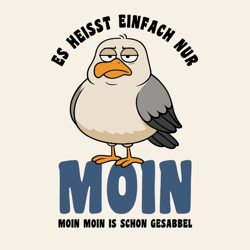 Goéland - C'est simplement une question de « Moin » - dire