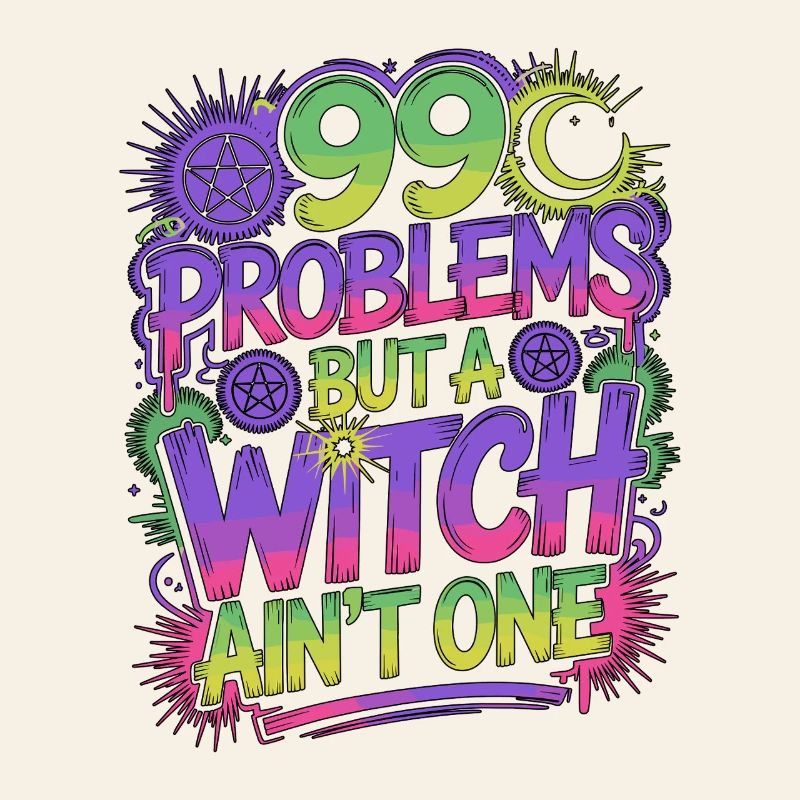 Witchcraft 99 Problems But A Witch Spellcaster