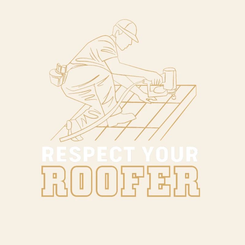 Dachdecker Handwerker Beruf Spruch