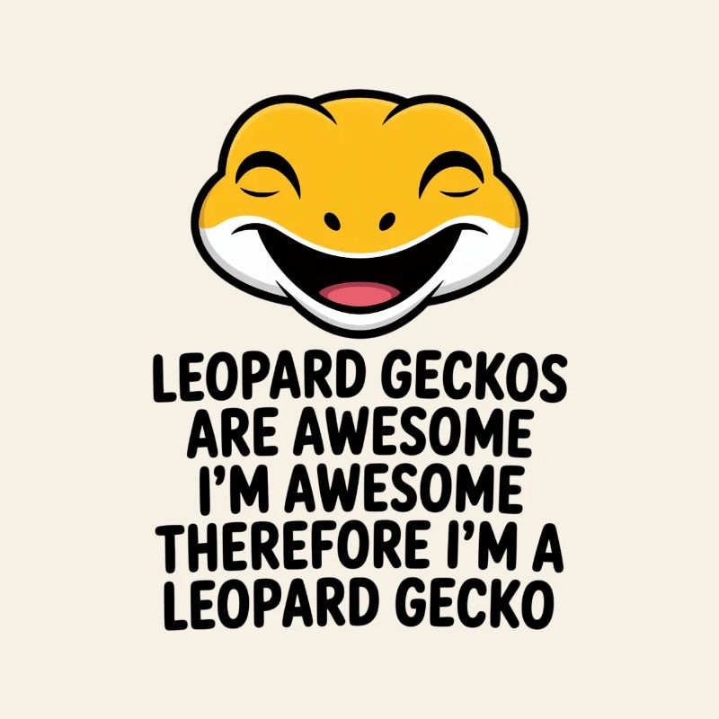 Illustrations du rire du gecko léopard