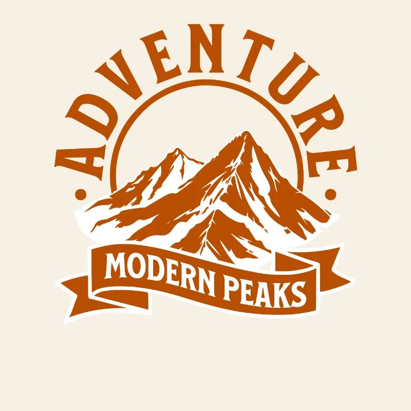 Modern Mountain Adventure Peaks