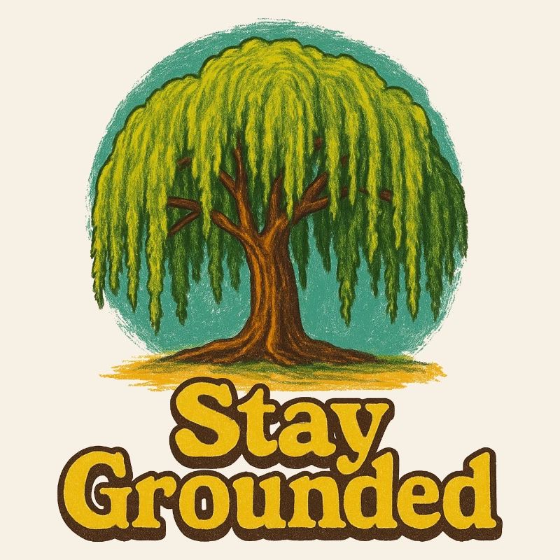 Stay Grounded Willow Tree