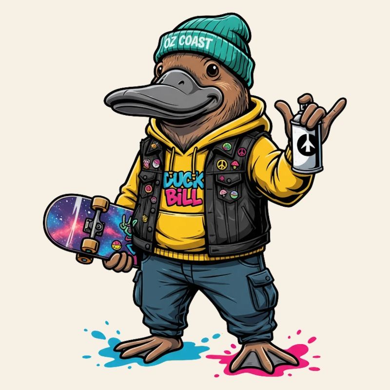 Style de Canard Cosmique