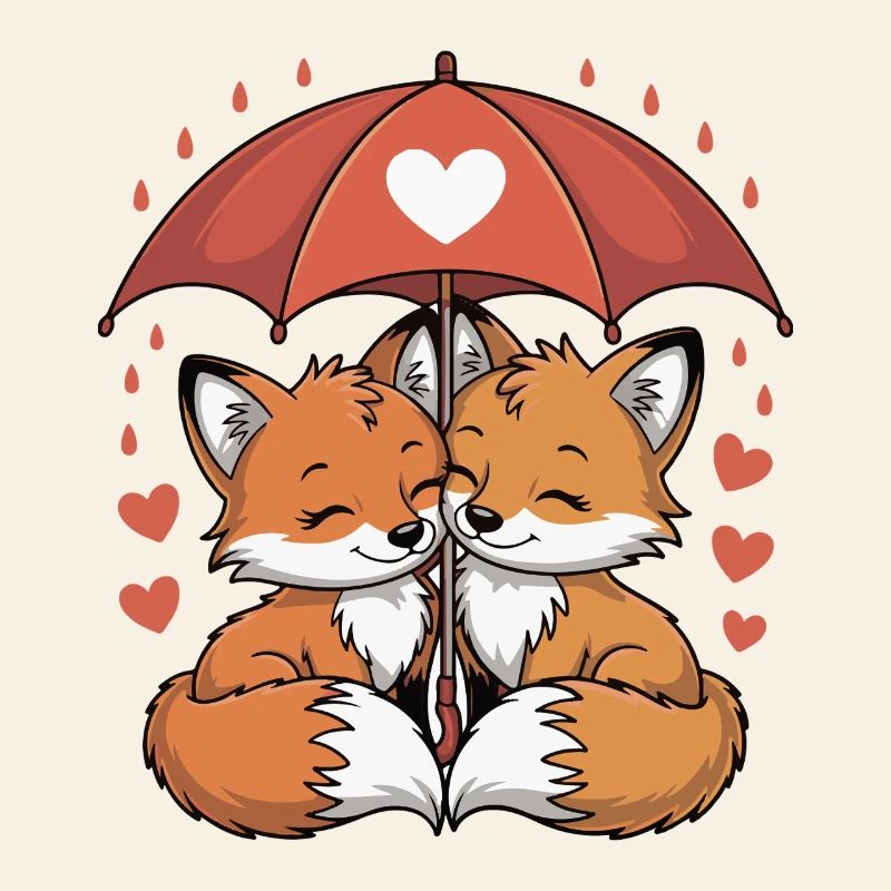 Amour du couple de comics Fox