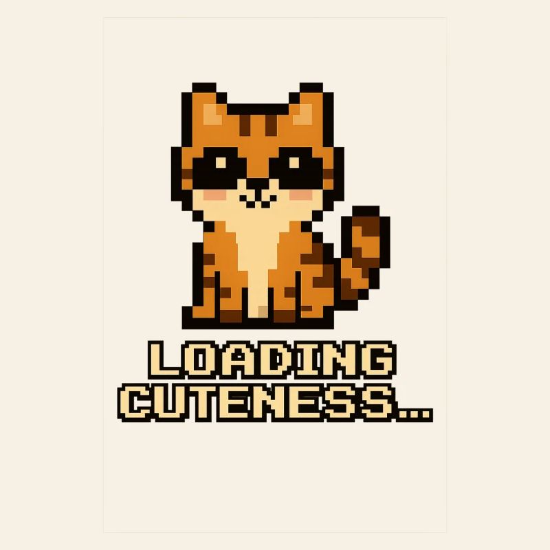 Loading Cuteness Pixel Cat