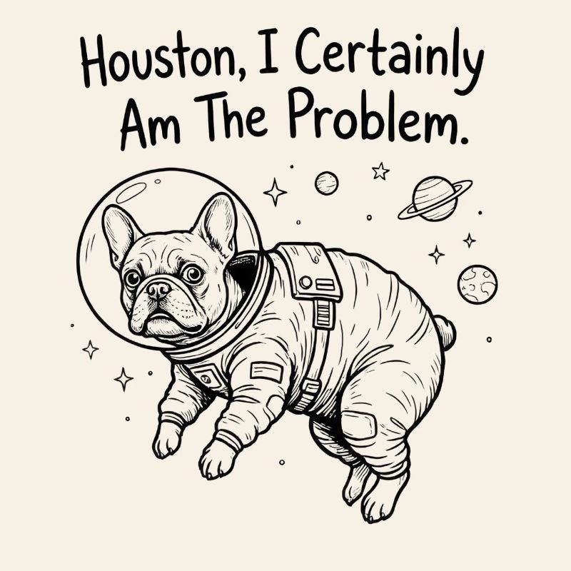 Frenchie in Space – I Certainly Am The Problem