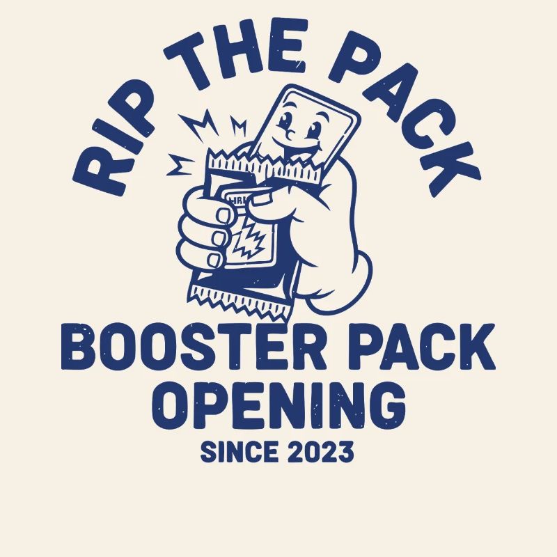 Rip The Pack Booster Pack Opening trading card