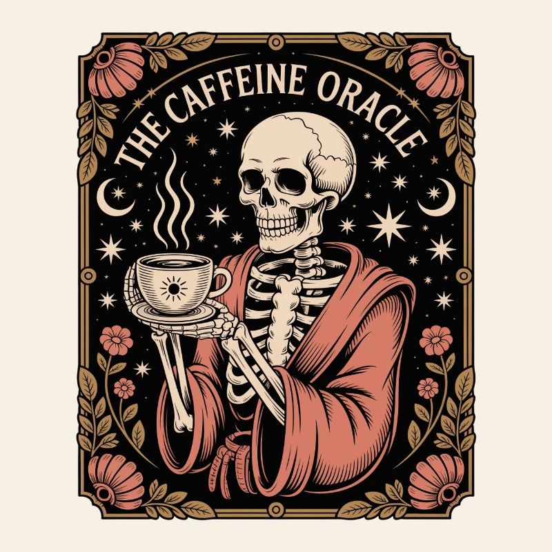 La caféine Oracle Skeleton Oracle Coffee