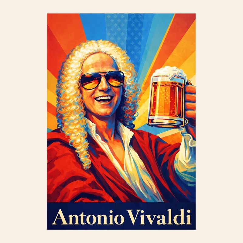 Vivaldi Beer Pop Art
