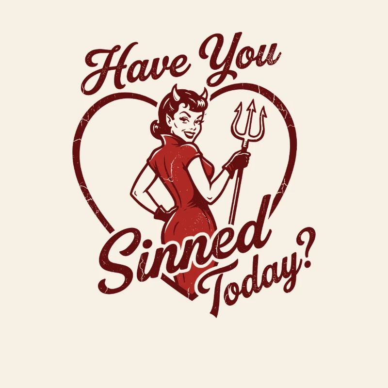 Devil Humor Shirt for Provocation Fans