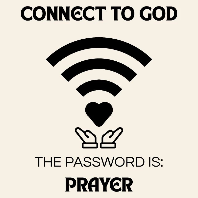 Connectez-vous à Dieu - Prière moderne et conception de la foi