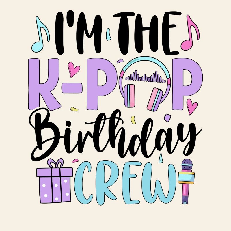 Je suis l’équipe d’anniversaire de K Pop