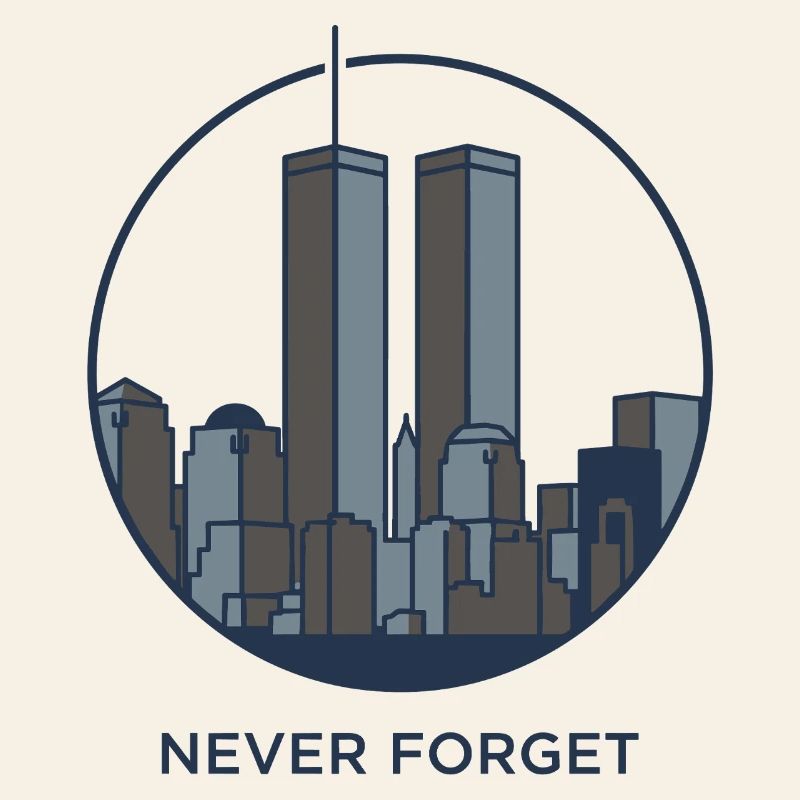 Never Forget Skyline Erinnerung