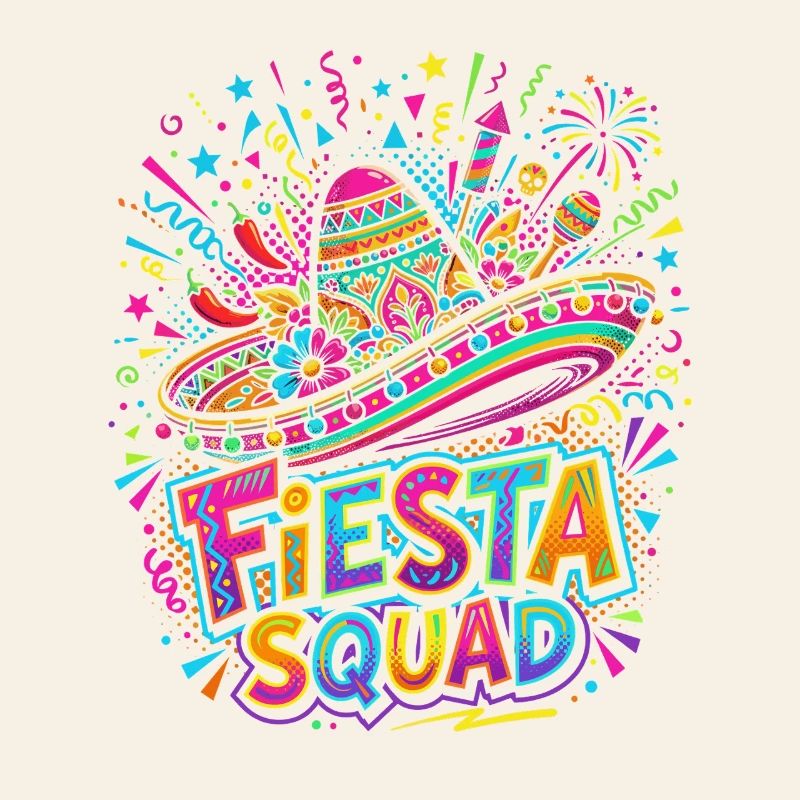 Fiesta Squad Sombrero Burst