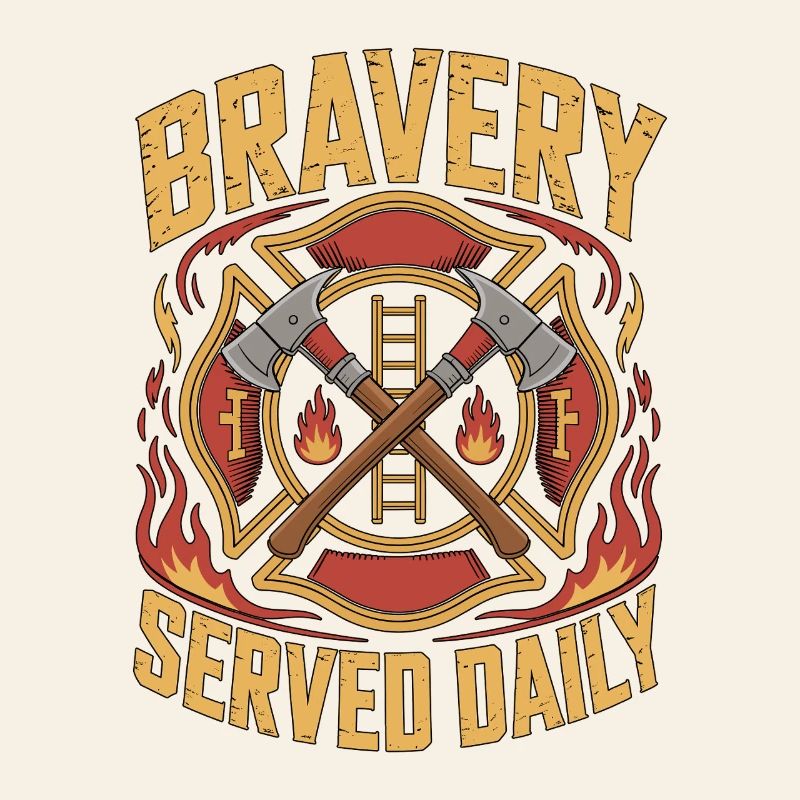 Le lieutenant de pompier Bravery a servi dans l’équipe de secours quotidienne