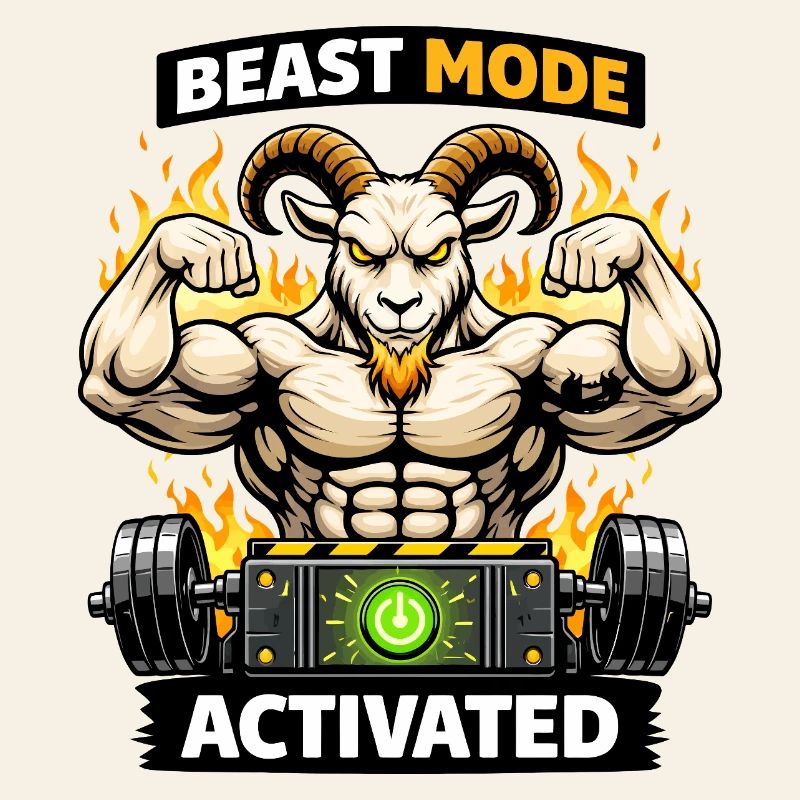 Focus Mode Activated Goat