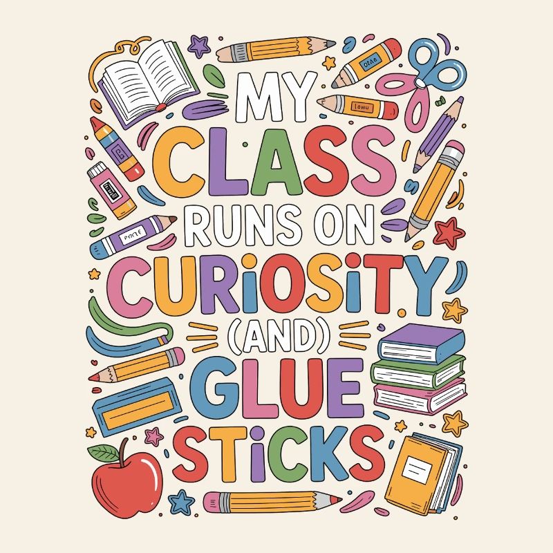 Elementary Teacher My Class Runs On Education