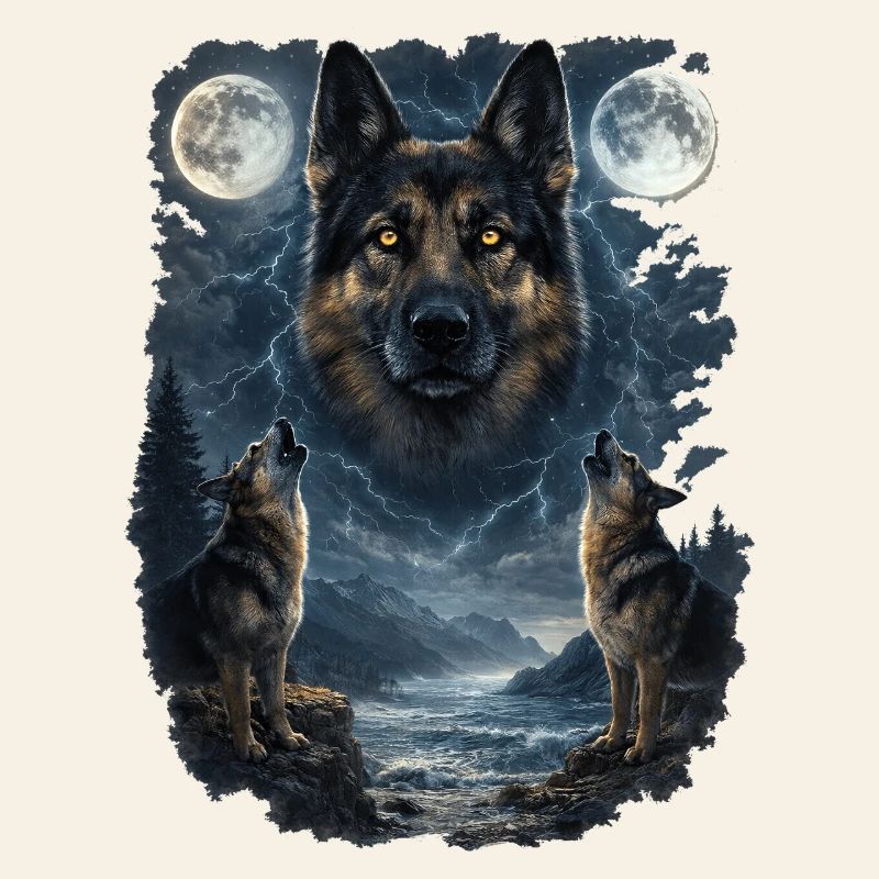 Two Moons German Shepherd