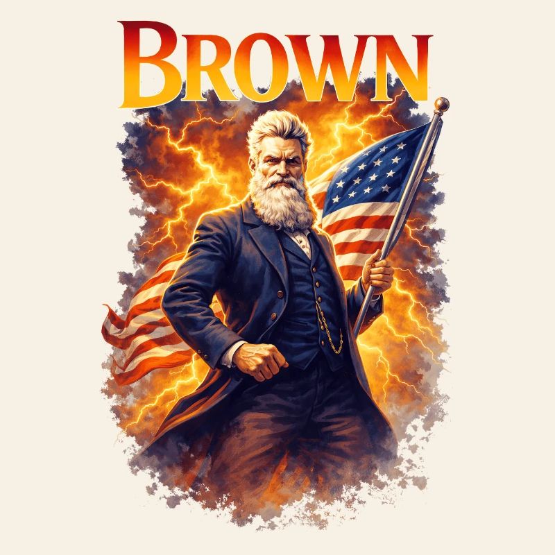 John Brown Drapeau des États-Unis