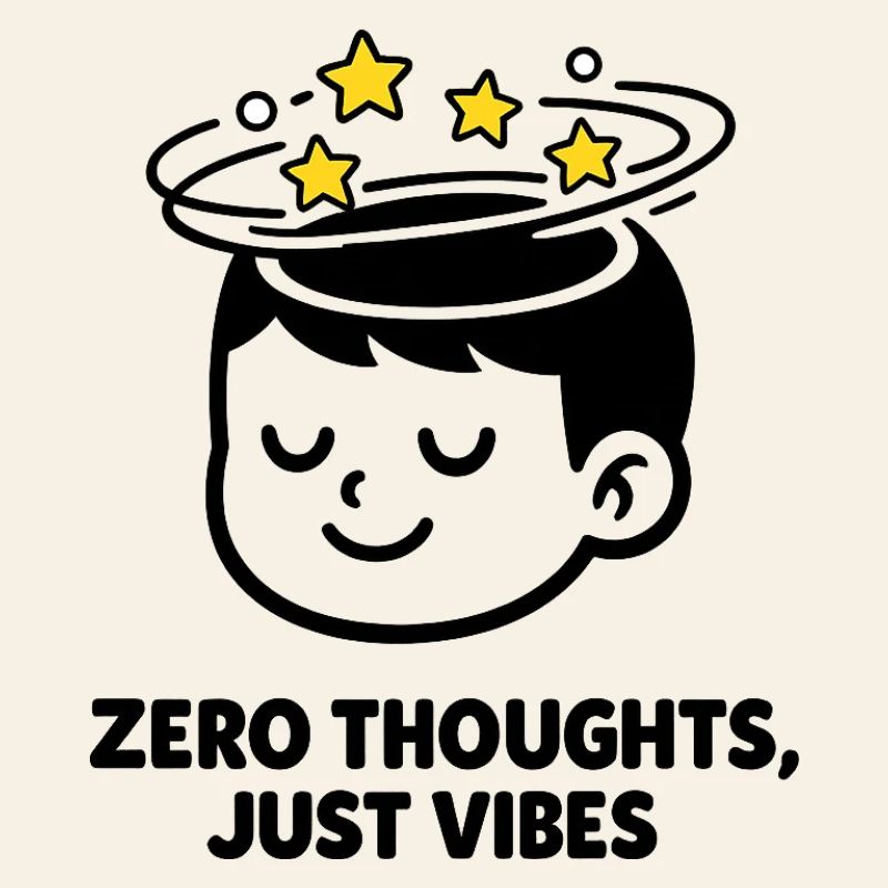 Zero Thoughts, Just Vibes