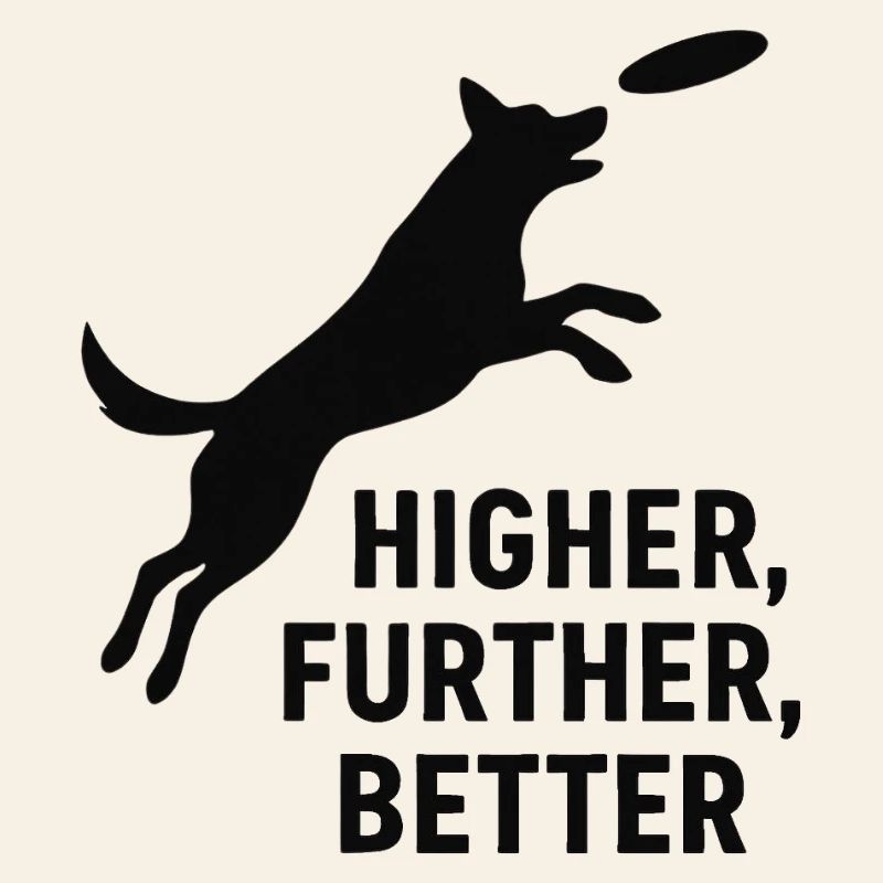 Frisbee saut de chien