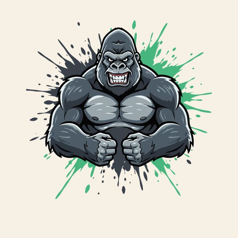 Gorilla Kraft Comic Smash