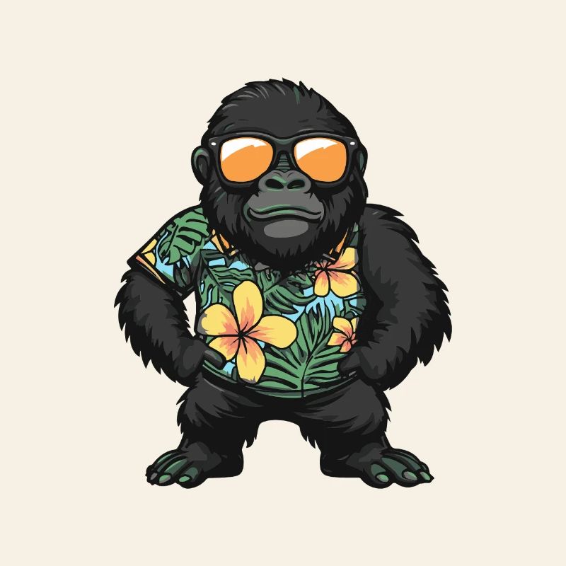Gorilla Comic Vacation