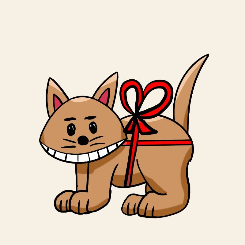 Chat drôle d’anniversaire Enfant chat