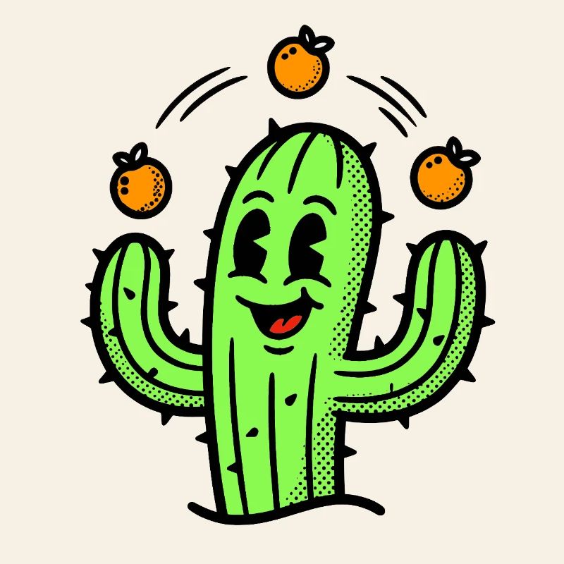 A cactus with real talent