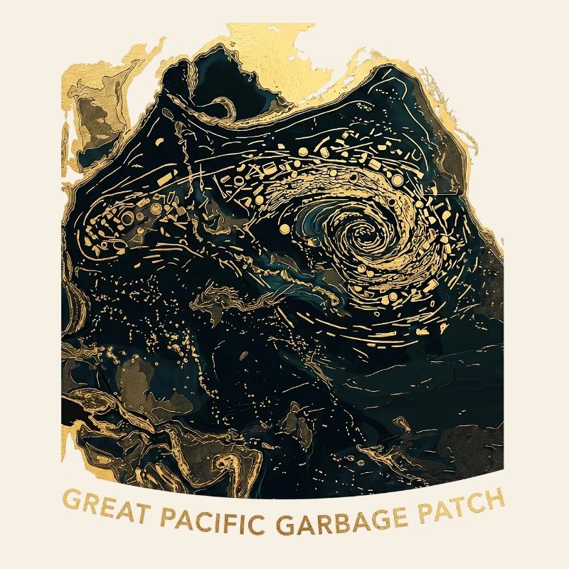 Zone de déchets du Pacifique