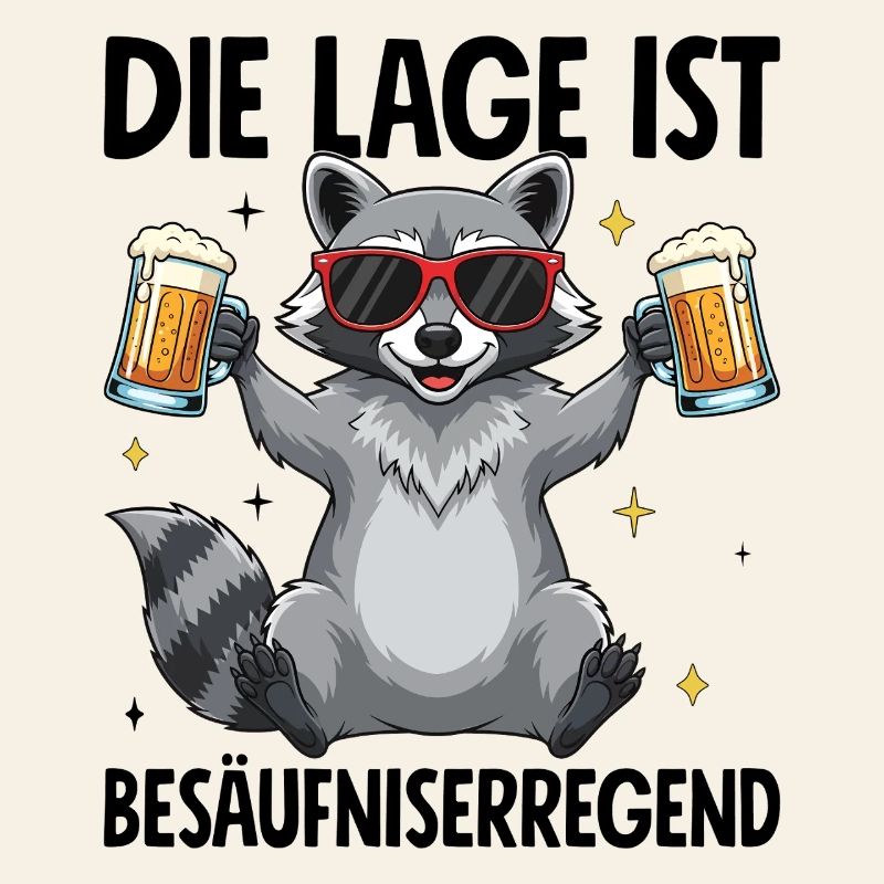 Die Lage Ist Besäufniserregend mit Waschbär
