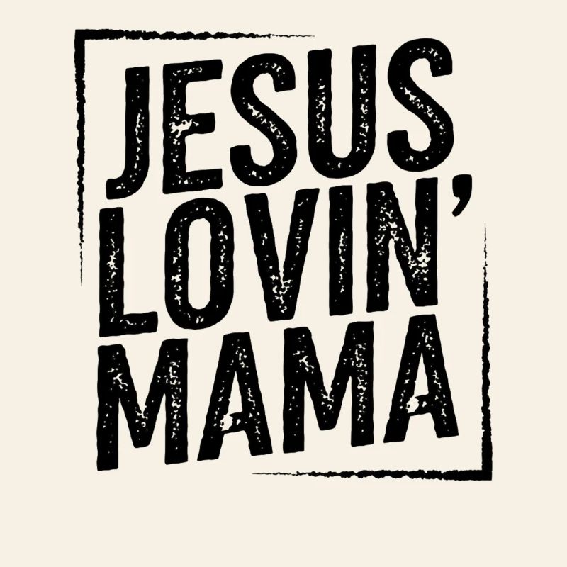 Jesus liebende Mutter Jesus loving Mama Muttertag