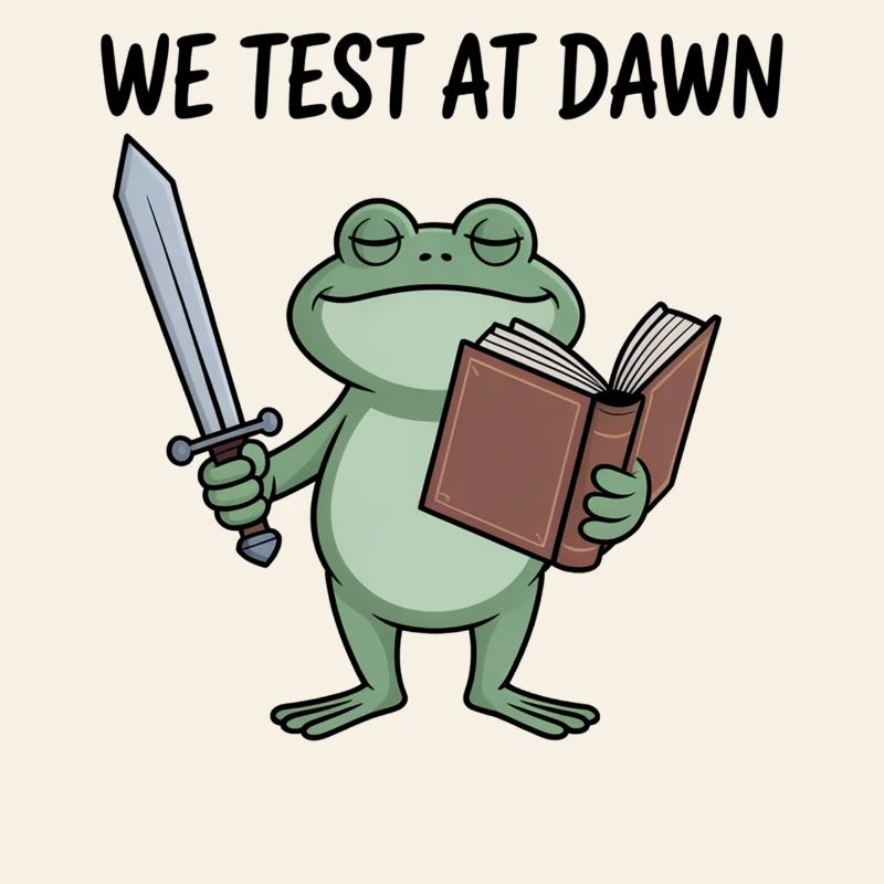 Dawn Quest Frog Sword & Book