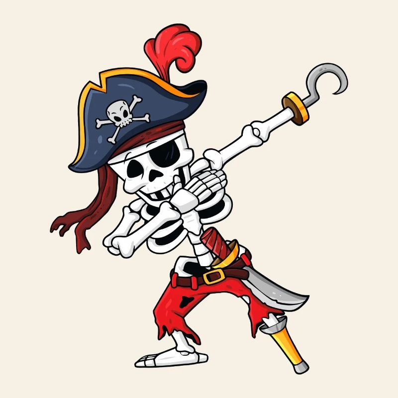 Pirate Skeleton Hook Strike