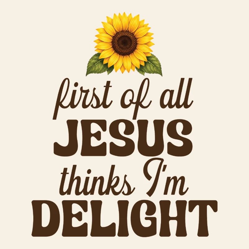 Zunächst einmal denkt Jesus, ich bin eine Freude